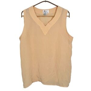 Vintage Fiji Sport 100% Silk Top